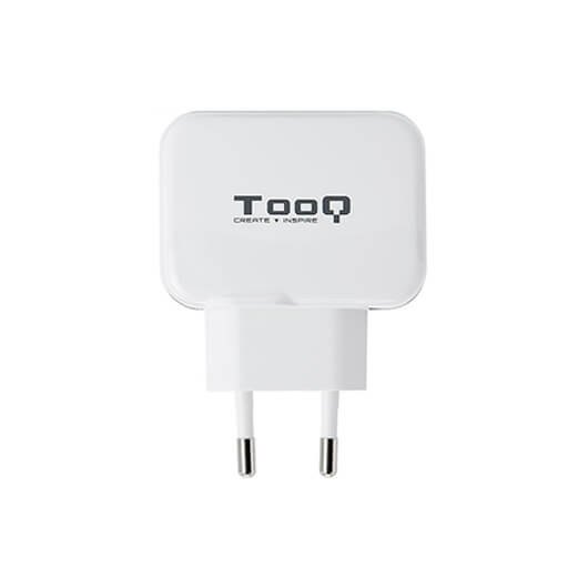 Cargador 2Xusb Casa Tooq Tqwc-1S02Wt 17W Blanco